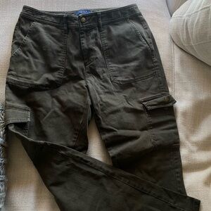 Chaps Dark Green Cargo Pants